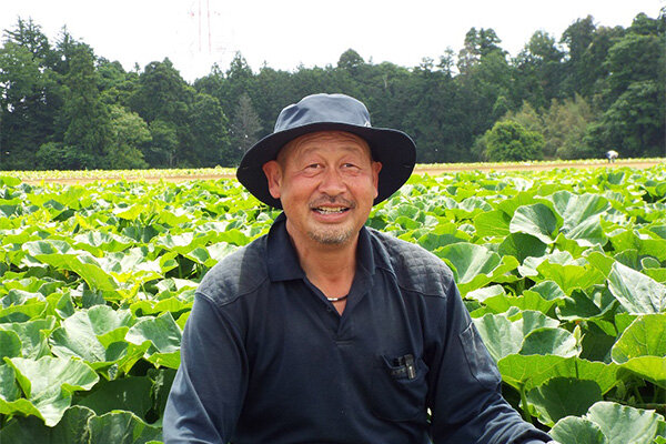 船橋農産物供給センターの生産者　高橋　博之さんの写真