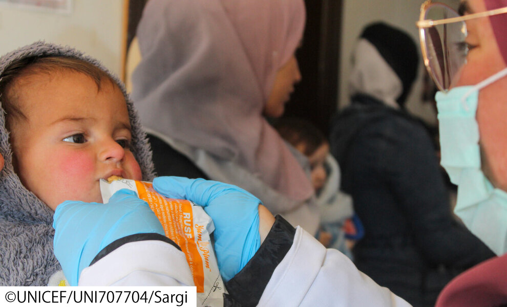 ユニセフ一般募金にご協力お願いいたします