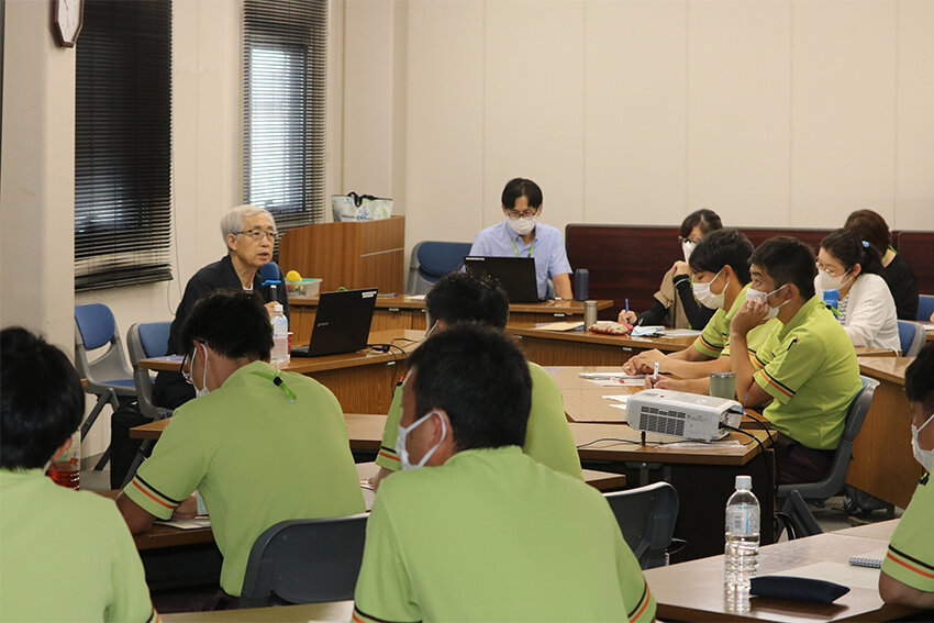 平和学習会の様子