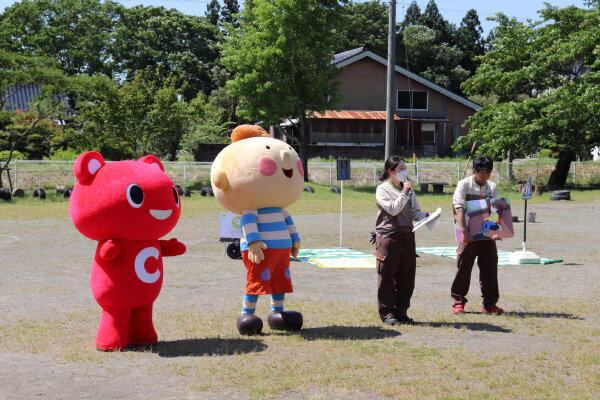 子ども交通安全教室の様子