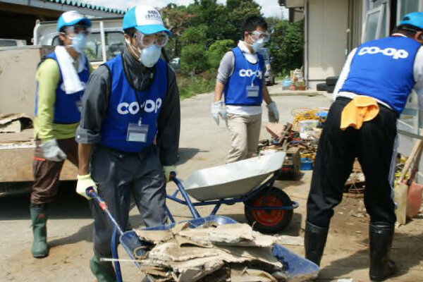 職員ボランティア（福島県南相馬市）