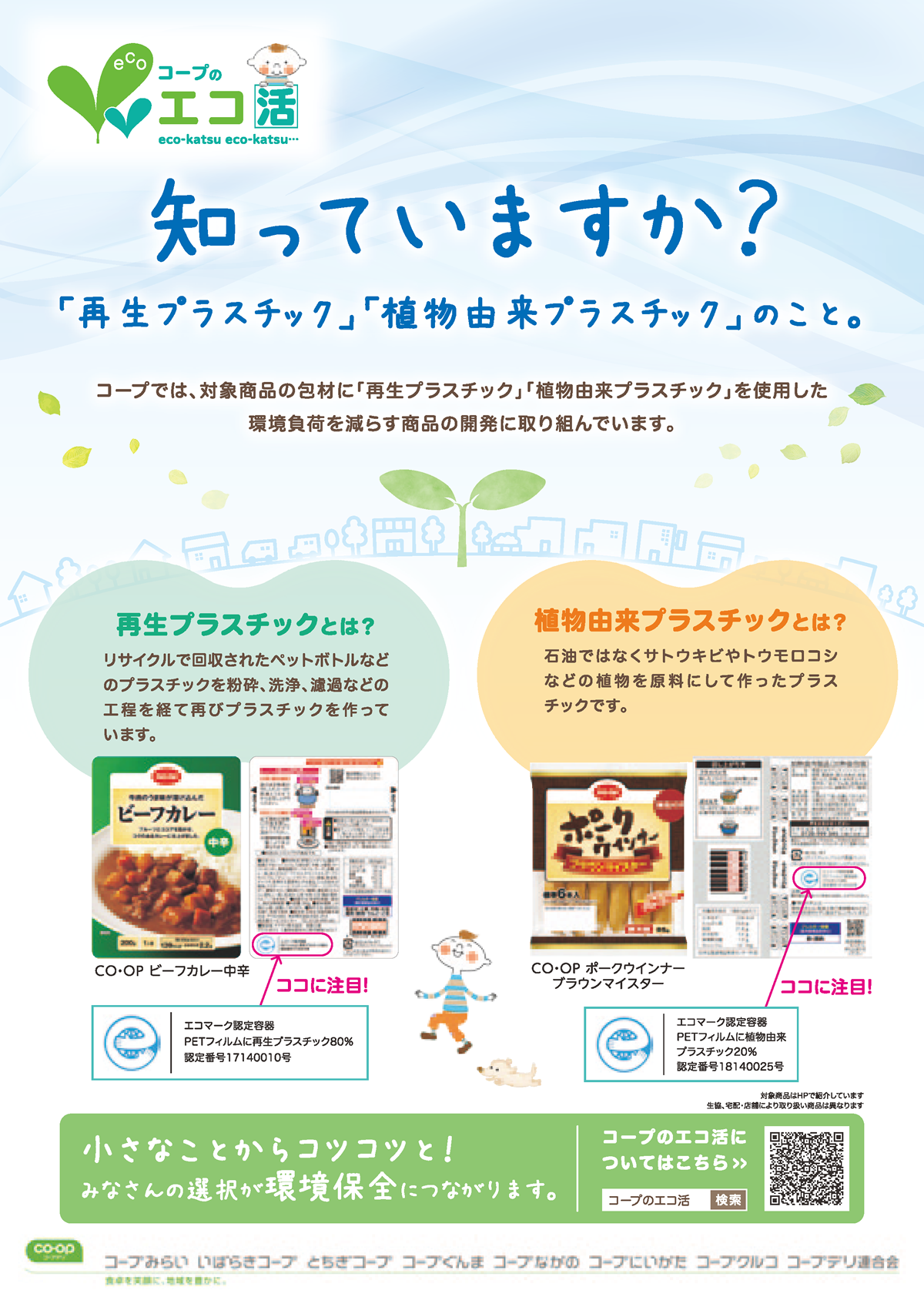 2019年度「コープのエコ活」サイトイメージ