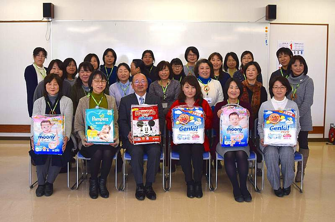 贈呈式の様子