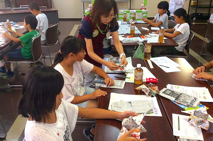 減災教室の様子