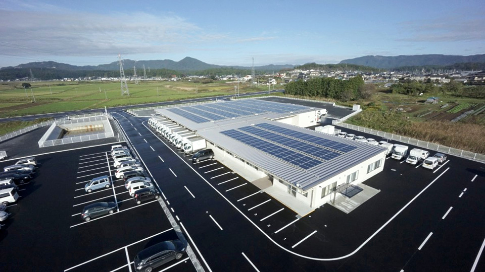  太陽光発電設備の写真