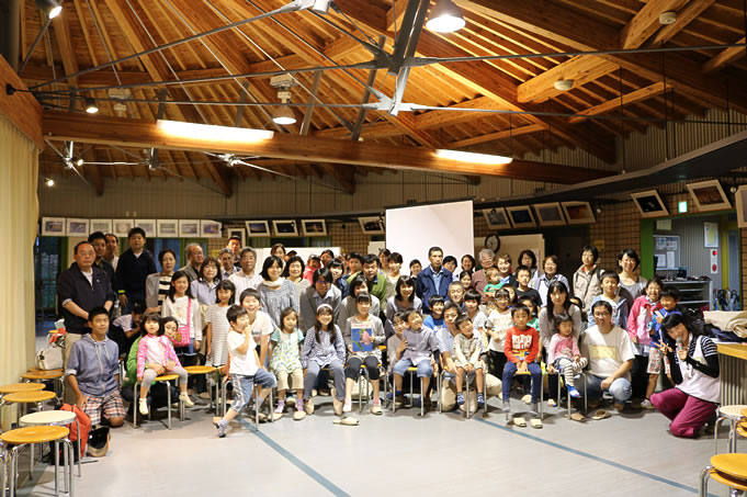 川のがっこう・ホタル観察会の様子