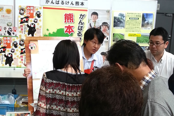 熊本地震復興支援の様子
