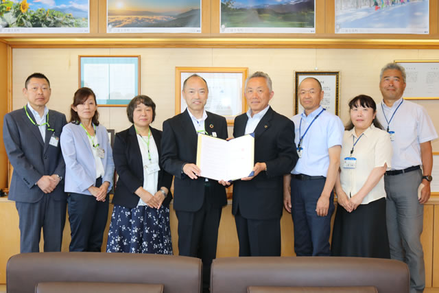 県内首長訪問の写真