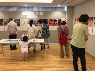 「ヒロシマ・ナガサキ 原爆と人間」パネル展の写真