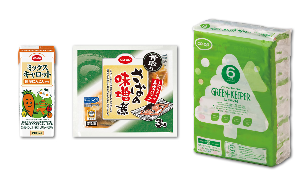 エコ活人気投票対象商品一部