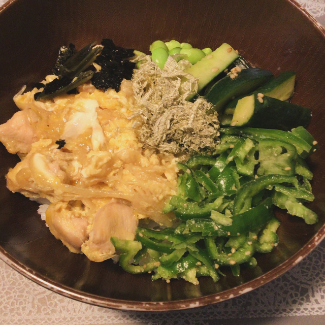 投稿された推し丼の写真