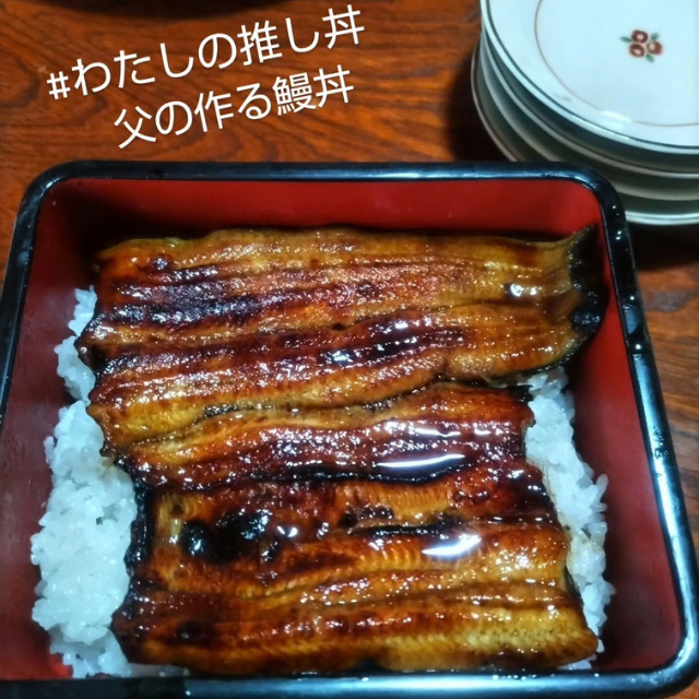 投稿された推し丼の写真