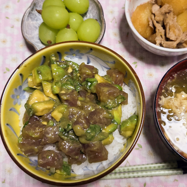 投稿された推し丼の写真