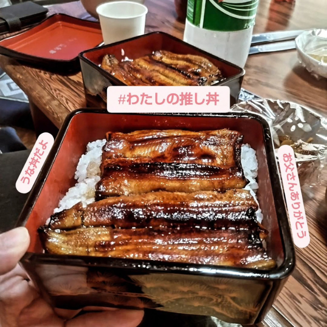 投稿された推し丼の写真