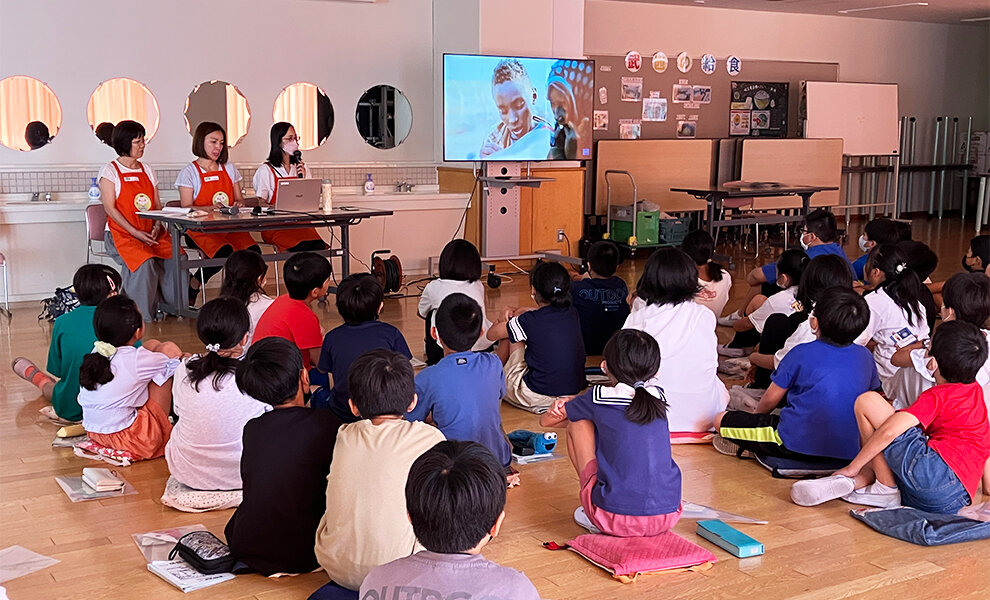 春日部市立武里西小学校にて出前講座「SDGsを学ぼう」を実施しました