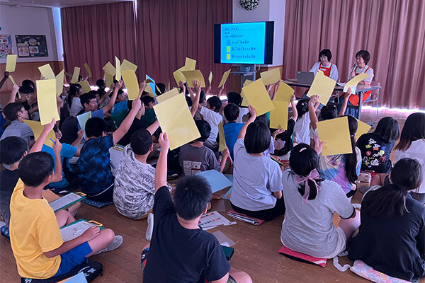 春日部市立武里南小学校にて出前講座「SDGsを学ぼう」の講座を実施しました