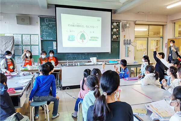 さいたま市立植竹小学校にて出前講座「リサイクルを学ぼう」の講座を実施しました