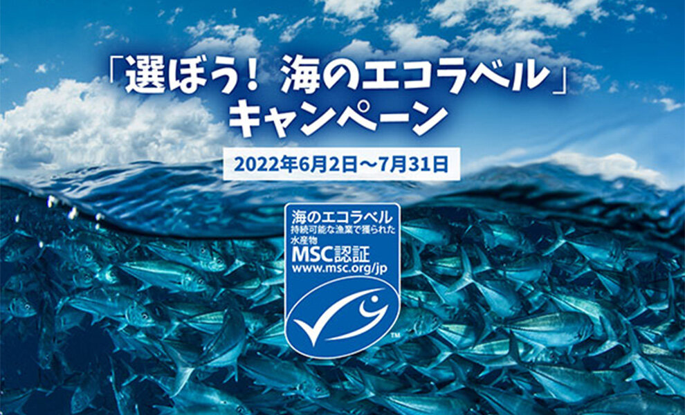 MSCが主催する「選ぼう！　海のエコラベル」キャンペーン開催中