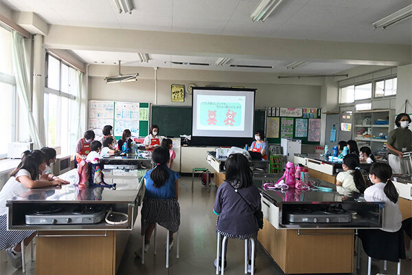 さいたま市立尾間木小学校で環境講座を実施しました