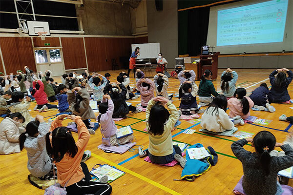 船橋市立二和小学校で食育出前授業「早寝、早起き、朝ごはん」を実施しました