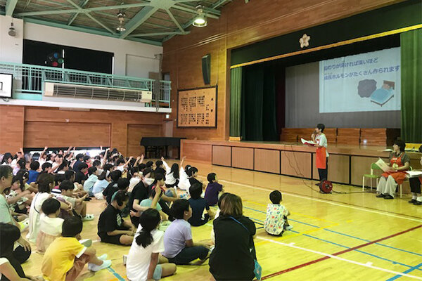 9月16日 板橋区立徳丸小学校出前授業の様子