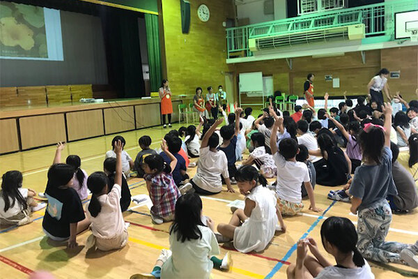 9月16日 板橋区立徳丸小学校出前授業の様子