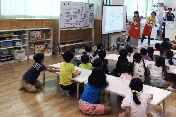 出前授業の様子