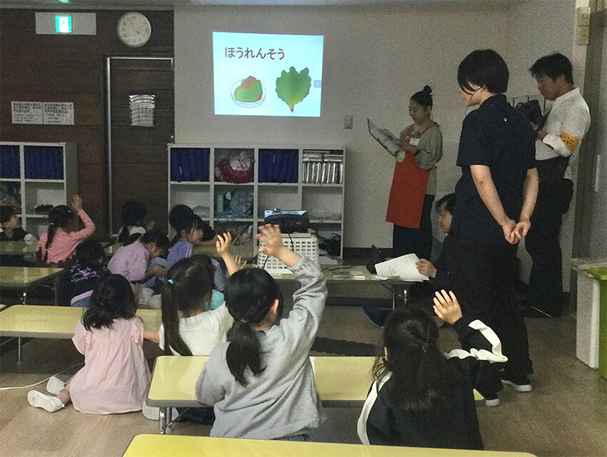 出前授業の様子