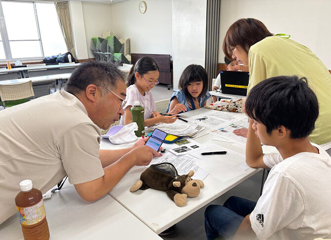 記事の作成を進める参加者