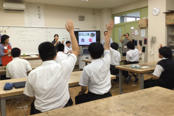 出前授業の様子