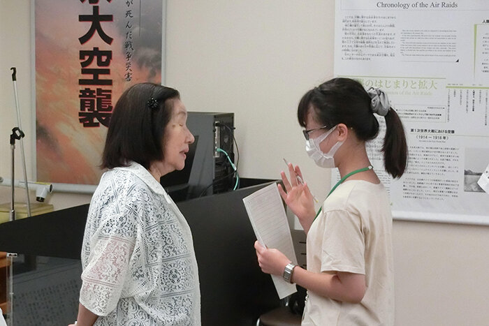 取材の様子