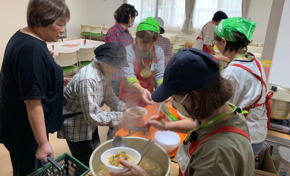 石川県珠洲市でにっこにこ食堂を開催しました