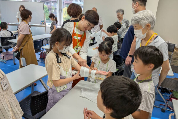 防災グッズ作り体験