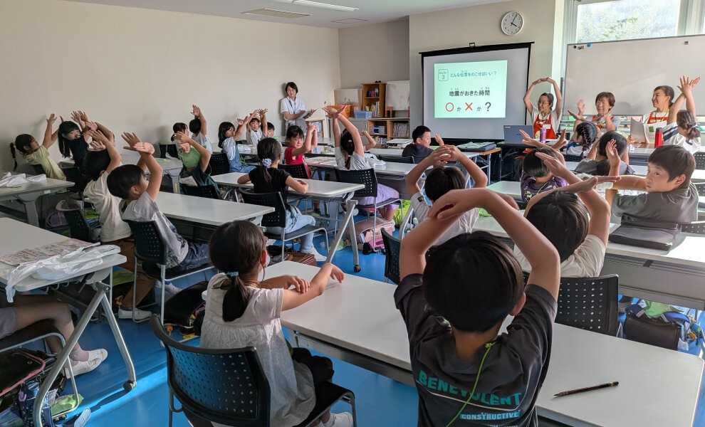 さいたま市立つばさ小学校にて出前講座「イツモ防災講座」を実施しました