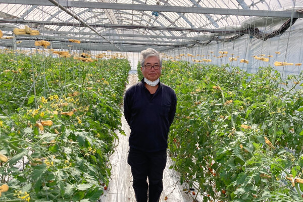 有限会社大地と自然の恵み　生産者　小田々（おただ）さん