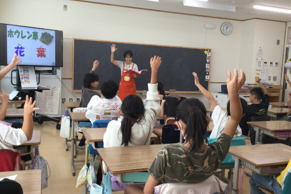 9月27日の出前授業の様子