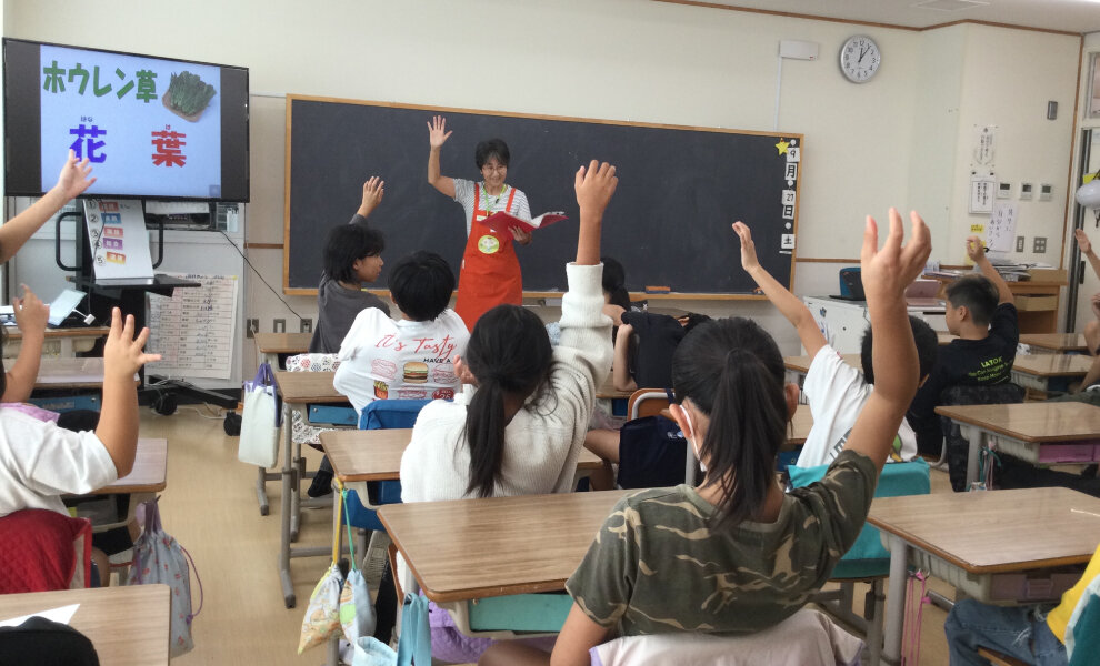 足立区立鹿浜未来小学校にて「もったいないを考えよう」の出前授業を実施しました！