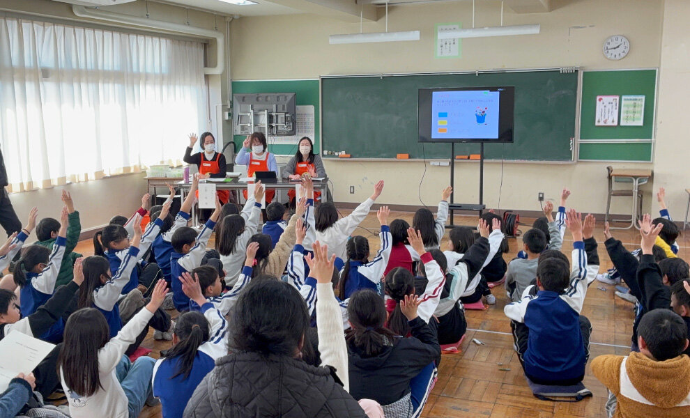羽生市立羽生南小学校にて出前講座「もったいないを考えよう」を実施しました