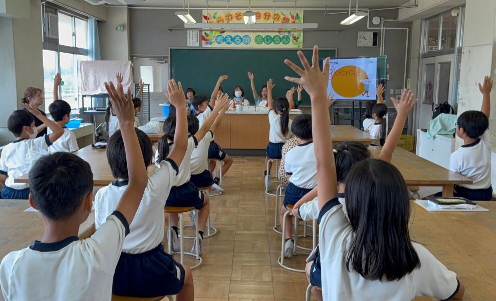 【埼玉エリア】活動サポーター出前講座「リサイクルを学ぼう」を実施しました（7月）