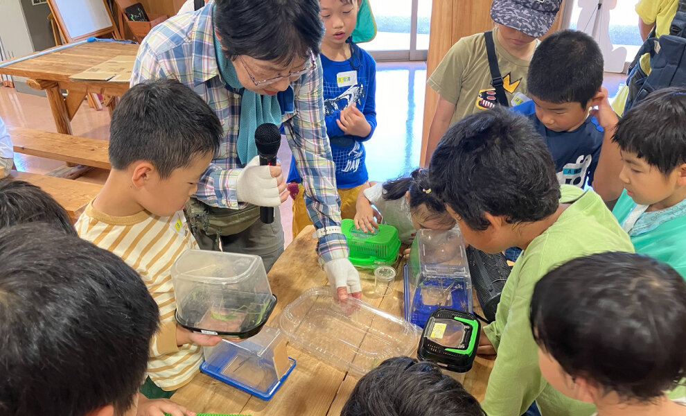 夏休み企画「コープみらい八街の森　親子でいきもの調査隊」を開催
