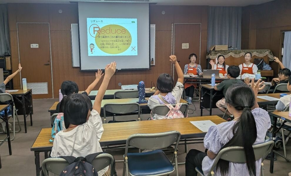 【埼玉エリア】活動サポーター出前講座「リサイクルを学ぼう」を実施しました（8月）