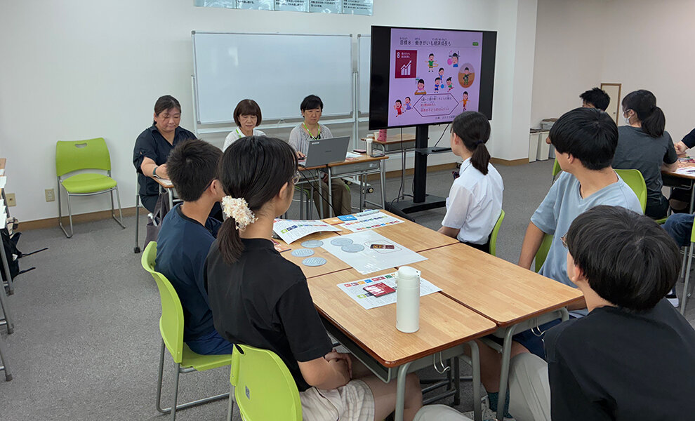 星槎学園中等部大宮校にて出前講座「SDGｓを学ぼう」を実施しました