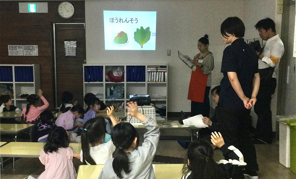 台東区入谷こどもクラブにて「早寝、早起き、朝ごはん」の出前授業を実施しました！