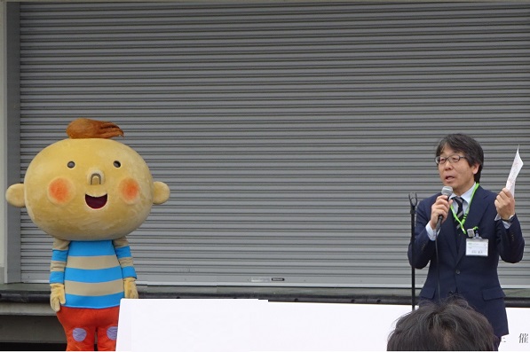 コープぐんま中村理事長の写真