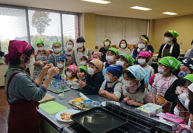 「食育教室　たべる、たいせつ」を開催しました（那珂市教育委員会生涯学習課）