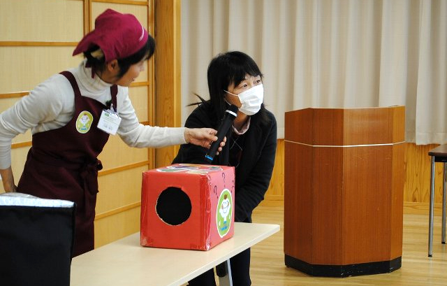 食育教室 たべる、たいせつの様子